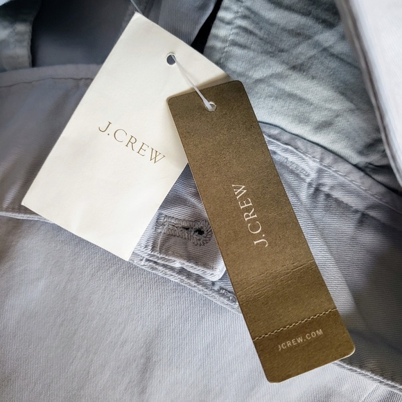 😥 LAST CHANCE NWT J. Crew Andie Chino Pants Blue - Picture 5 of 5